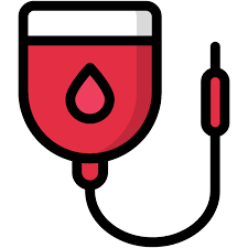 Blood re-infusion icon